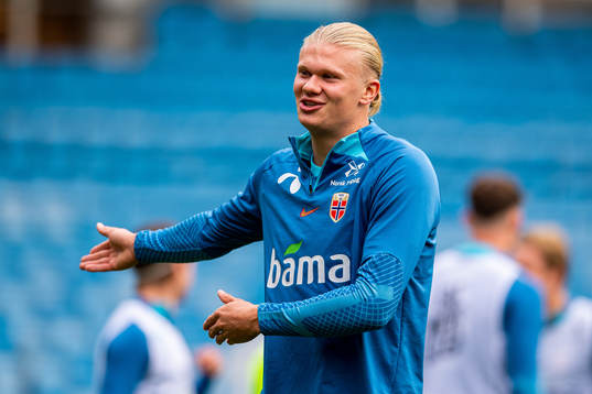 Erling Braut Haaland of the Norwegian national football team