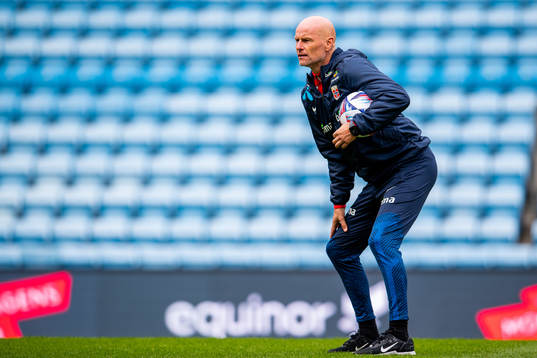 Ståle Solbakken, head coach of the Norwegian national