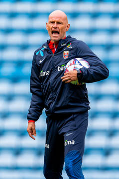 Ståle Solbakken, head coach of the Norwegian national