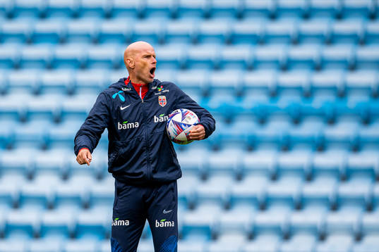 Ståle Solbakken, head coach of the Norwegian national