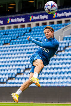 Patrick Berg of the Norwegian national football team