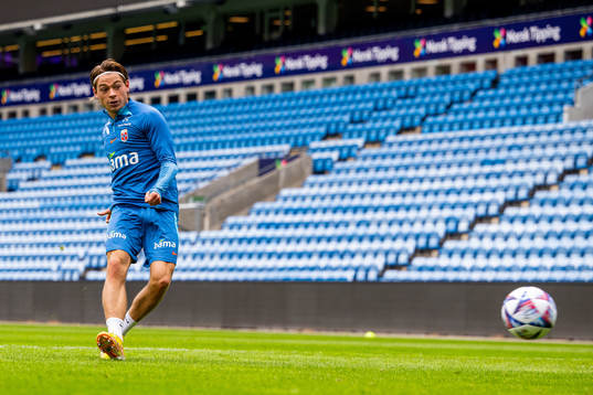 Patrick Berg of the Norwegian national football team