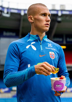 Leo Skiri Østigård of the Norwegian national football team