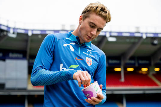 Kristian Thorstvedt of the Norwegian national football team