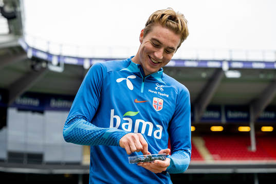 Kristian Thorstvedt of the Norwegian national football team