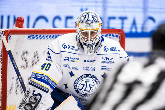 Leksands målvakt Mantas Armalis