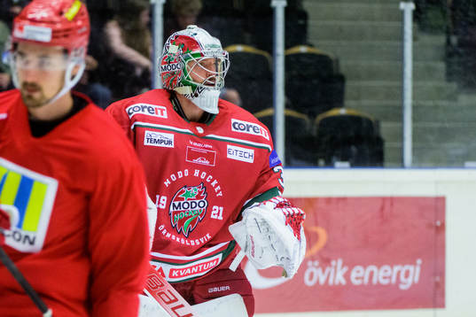 Modos målvakt Kristers Gudlevskis