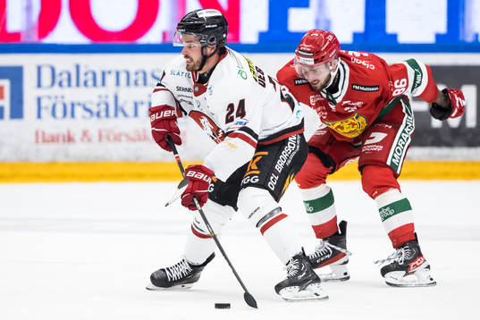 Moras Albin Grewe och Vita Hästens Arvid Degerstedt