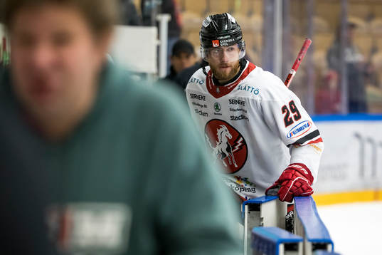 Vita Hästens Jakob Stridsberg deppar