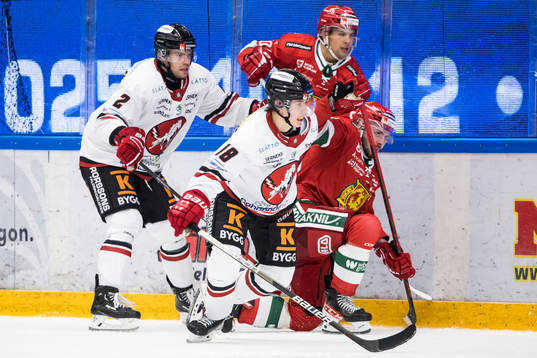 Vita Hästens Anton Björkman och Sebastian Falk och Moras