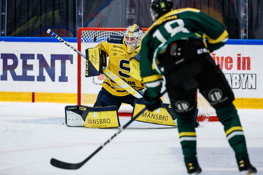 Södertäljes målvakt Nikita Tolopilo