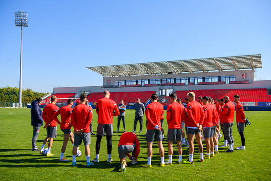 Players gather