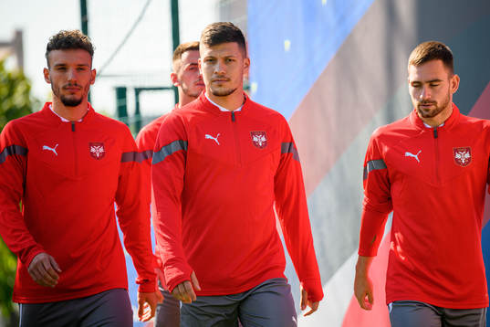 Strahinja Erakovic, Luka Jovic Andrija Zivkovic and