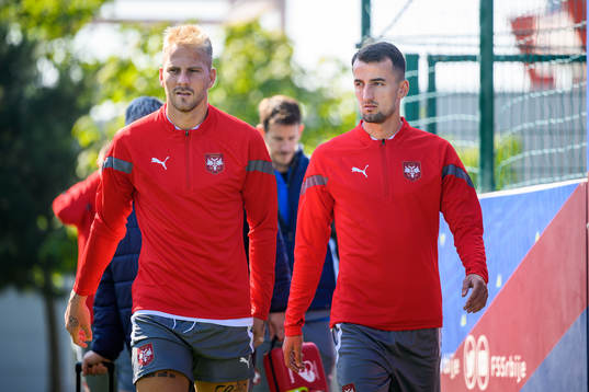Uros Racic and Erhan Masovic