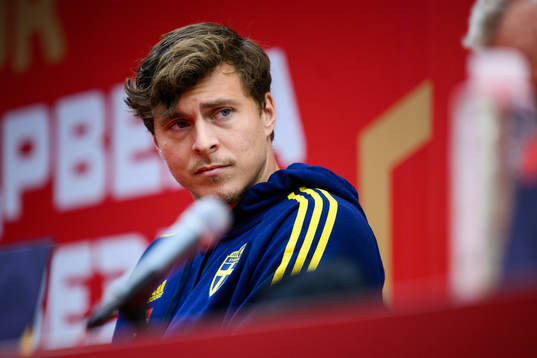 Bläddra bland fler bilder av Fotball, Nations League, Sweden, Press conference