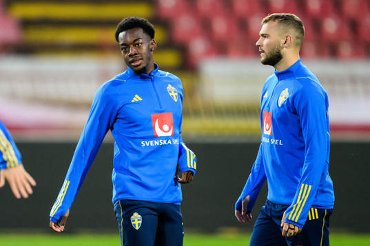Anthony Elanga of Sweden