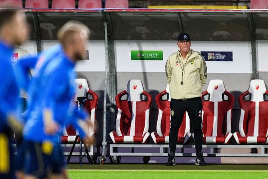 Head coach Janne Andersson of Sweden
