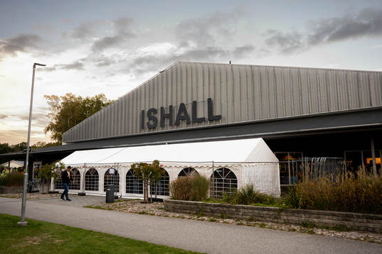 Exteriör Kristianstads ishall