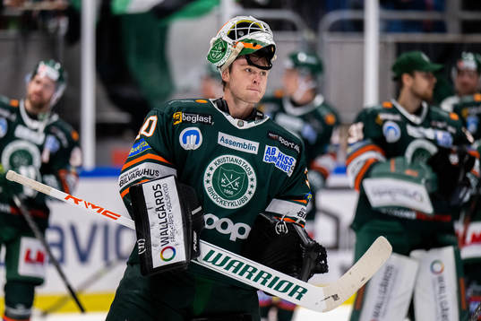 Kristianstads målvakt Filip Larsson