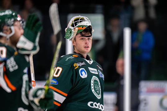 Kristianstads målvakt Filip Larsson