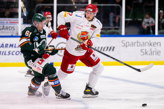 Kristianstads Malte Sjögren och Almtunas Jacob Spångberg