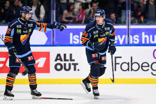 Djurgårdens Daniel Brodin jublar