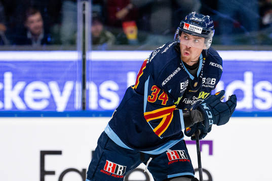 Djurgårdens Daniel Brodin jublar