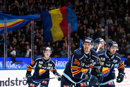 Djurgårdens Daniel Brodin jublar