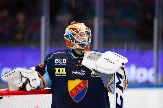 Djurgårdens målvakt Carl Lindbom