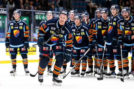 Djurgårdens Daniel Brodin jublar
