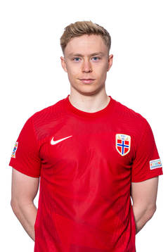 Ola Brynhildsen of the Norwegian national football team