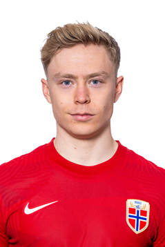 Ola Brynhildsen of the Norwegian national football team