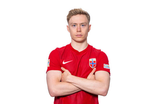 Ola Brynhildsen of the Norwegian national football team