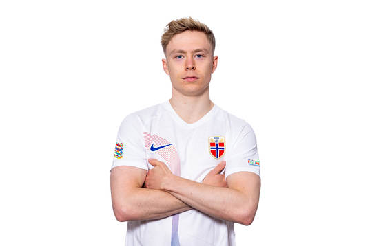 Ola Brynhildsen of the Norwegian national football team