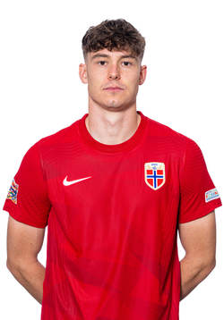 Jørgen Strand Larsen of the Norwegian national football