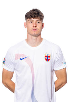 Jørgen Strand Larsen of the Norwegian national football