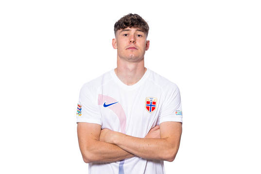Jørgen Strand Larsen of the Norwegian national football