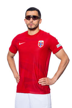 Omar Elabdellaoui of the Norwegian national football team