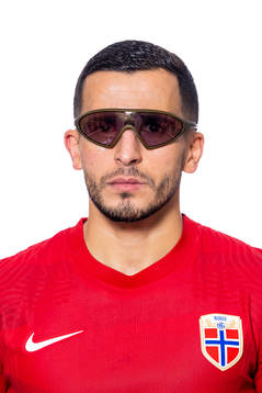 Omar Elabdellaoui of the Norwegian national football team
