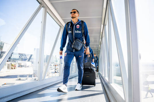Omar Elabdellaoui of the Norwegian national football team