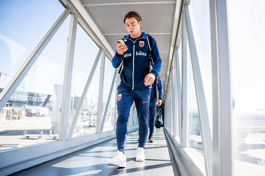 Patrick Berg of the Norwegian national football team
