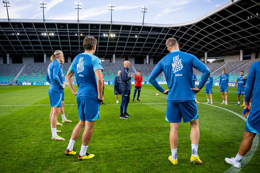 Ståle Solbakken, head coach of the Norwegian national