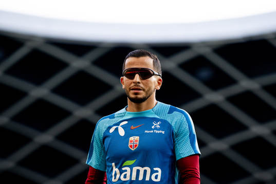 Omar Elabdellaoui of the Norwegian national football team