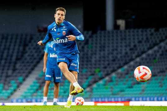 Kristoffer Zachariassen of the Norwegian national football