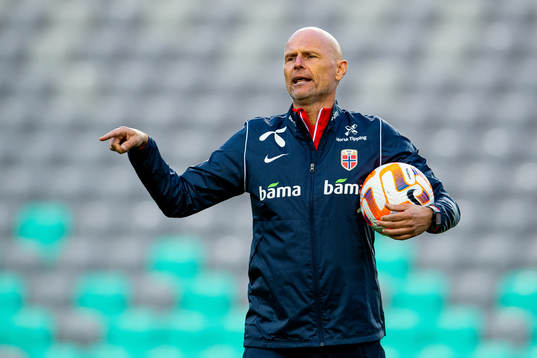 Ståle Solbakken, head coach of the Norwegian national