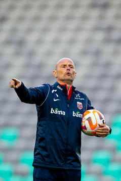 Ståle Solbakken, head coach of the Norwegian national
