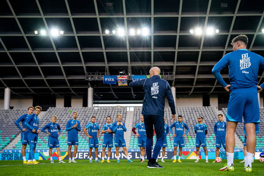 Ståle Solbakken, head coach of the Norwegian national