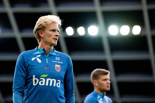 Morten Thorsby of the Norwegian national football team