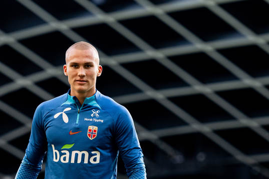 Leo Skiri Østigård of the Norwegian national football team