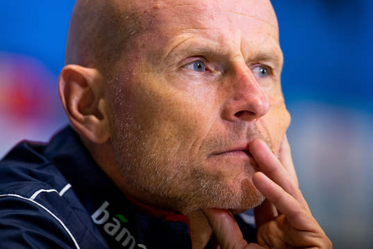 Ståle Solbakken, head coach of the Norwegian national